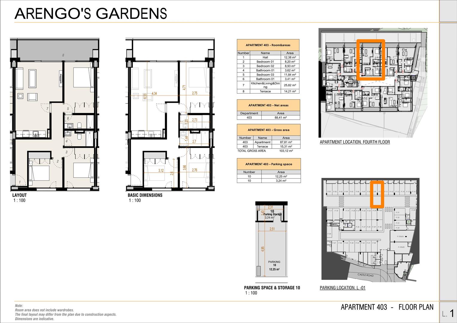  Image of Apartment - 3 Bedrooms - 2 Bathrooms for Sale in Arengos Gardens-Gibraltar, Image 19